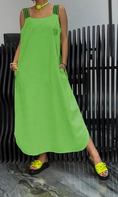 Jane | Graceful Suspender Dress